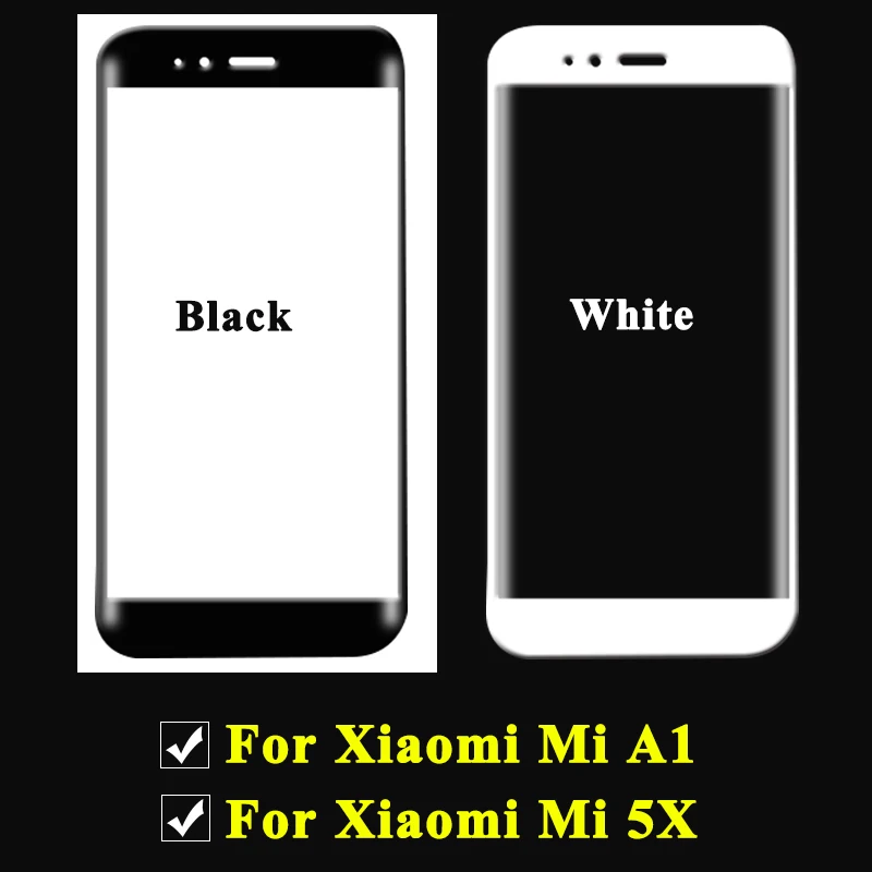 Защитное стекло 5D для Xiaomi Mi A 1 A1 5X X5 1A защитная пленка экрана Xiomi Ksiomi Оригинальная