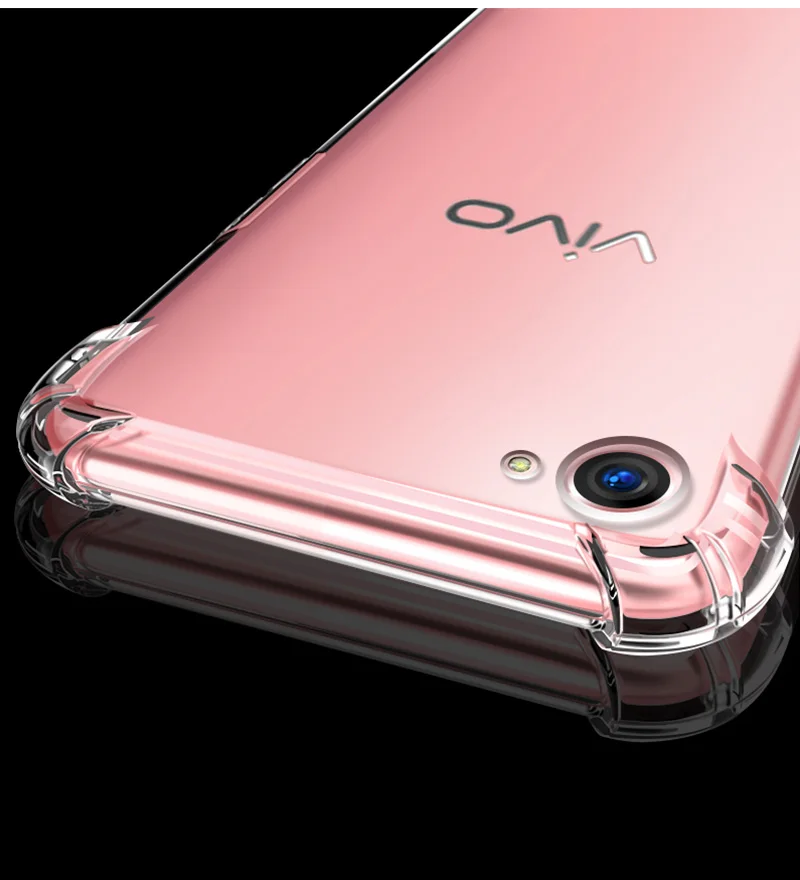 Противоударный Прозрачный чехол для Vivo Y97 Y95 Y93 Y91 V9 Y85 Y83 Y81 Y79 Y71 Y69 Y67 Y66 Y55 Y53 Y51 Y31 V11I V11