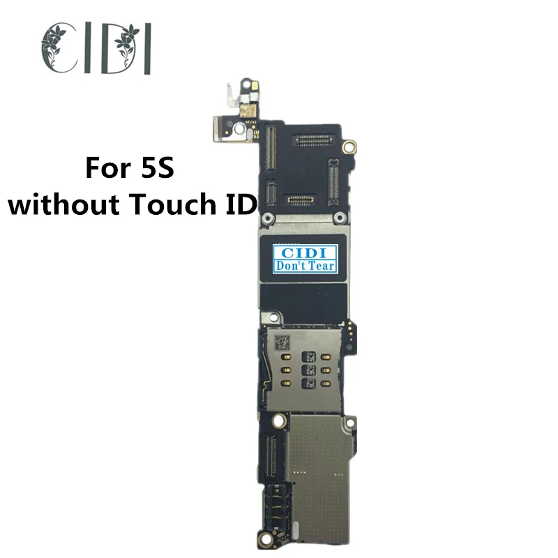 Разблокированная материнская плата CIDI 16 Гб WCDMA GSM 4G для iphone 5s без Touch ID логические
