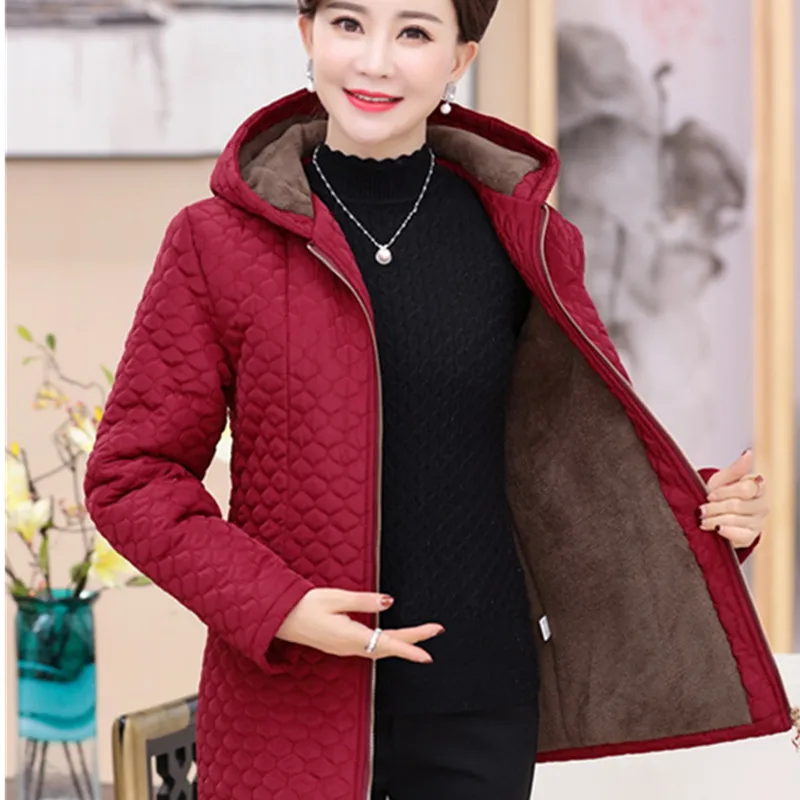 Женская зимняя куртка с капюшоном размеры до 4XL|winter jacket coat|new winter jacketswinter |