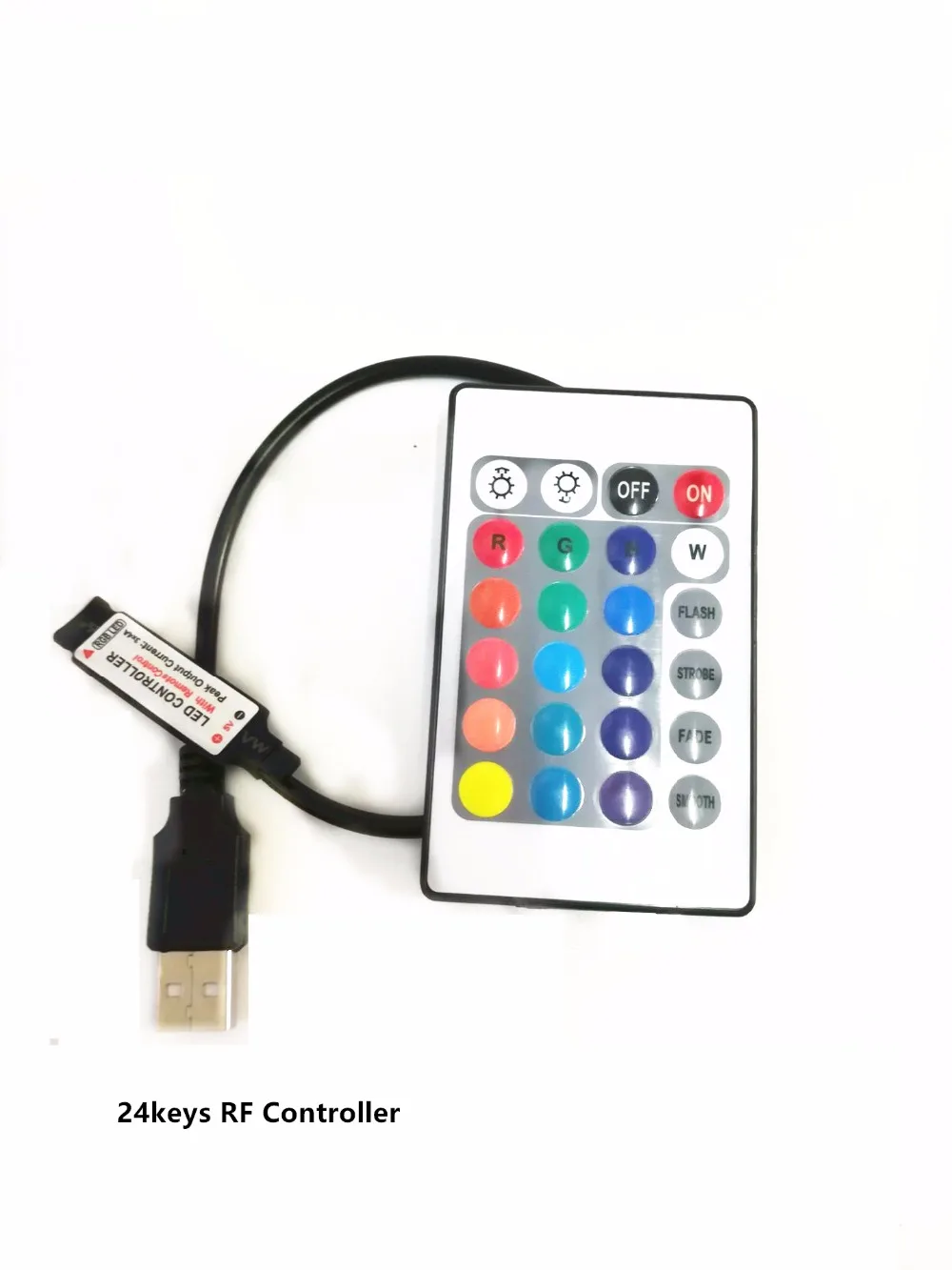 3/17/24/44 Ключ USB пульт дистанционного управления для 5В 5050 3528 2835 RGB Светодиодные ленты светильник ТВ заднюю панель RGB контроллер с разъемом USB