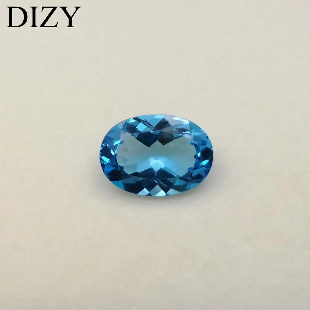 

Натуральный топаз DIZY, овальной огранки, 13 х18 мм, 14 карат, крепление для украшений