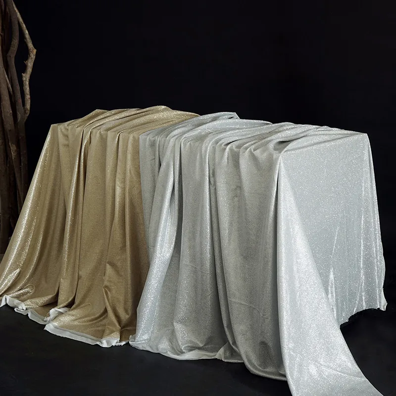 Tobs Cake Stand Gold Silver table cloth background Curtain Candy bar Pearlescent tablecloth home wedding decoration accessories |