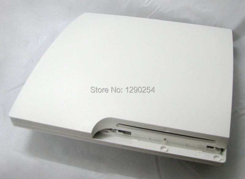 Для playstation 3 PS3 тонкий высококачественный белый полный корпус чехол для PS3 Slim OCGAME