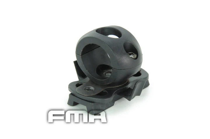 TB368 BK FMA шлем фонарик держатель папка зажим для диам 21 мм(0,8") фонарик цвет BK/DE/FG - Цвет: TB368 BK