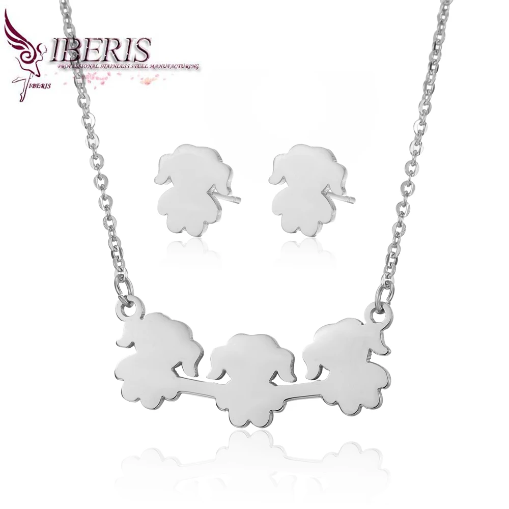 Iberis jewelry fashion little girl set 18K gold plated stainless steel | Украшения и аксессуары
