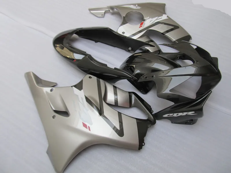 Комплект обтекателей для HONDA CBR600F4I 04 05 06 07 CBR600 F4I CBR 600F4I 2004 2005 2006 2007 ABS Серебряный