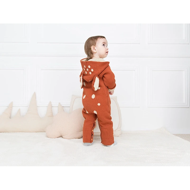 Baby Sweater Children Knit Sweaters Toddler Winter Long Sleeve Bodysuit Cardigan Kids Jumpsuit kardigan bebe traje de cuerpo |