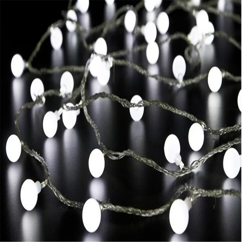 Рождественская светодиодная гирлянда с 28 шариками 5 м|fairy lights|christmas fairy lightschristmas