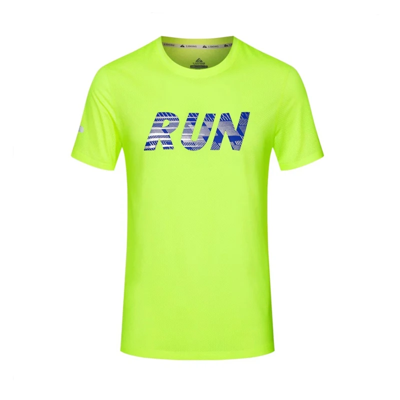 Новинка 2018 спортивная футболка для бега мужская/женская быстросохнущая рубашка