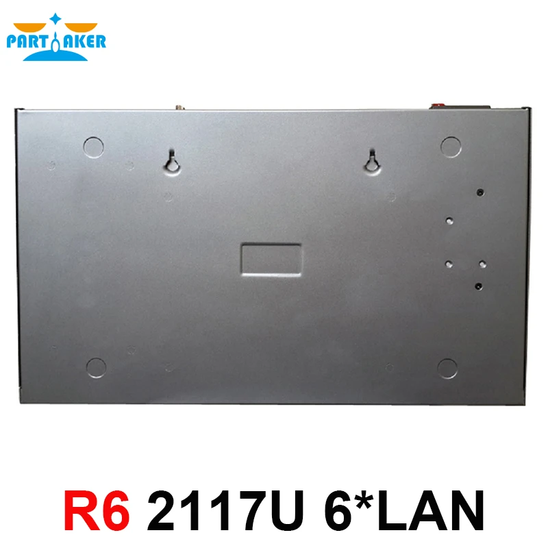 Сетевой сервер брандмауэр маршрутизатор barebone 1U с Celeron 2117U 1037U поддержка ROS Mikrotik