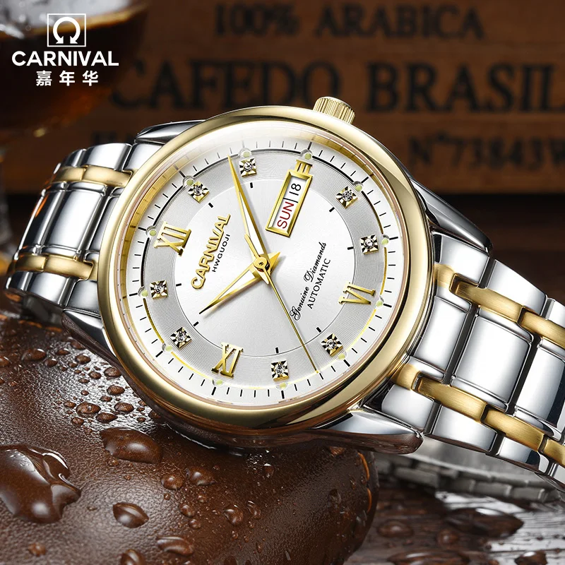 Новинка 2017 года часы полностью автоматические механические мужской моды