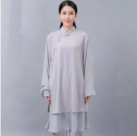 Wudang Униформа Тай Чи одежда роскошные цветочные женские форма тайцзи Единоборства Тай Чи одежда KK2359 - Цвет: 6