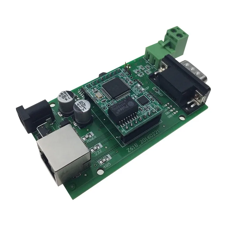 Встроенный двойной последовательный Oral сервер 2-полосный TTL к сети Modbus TCP RTU Serial