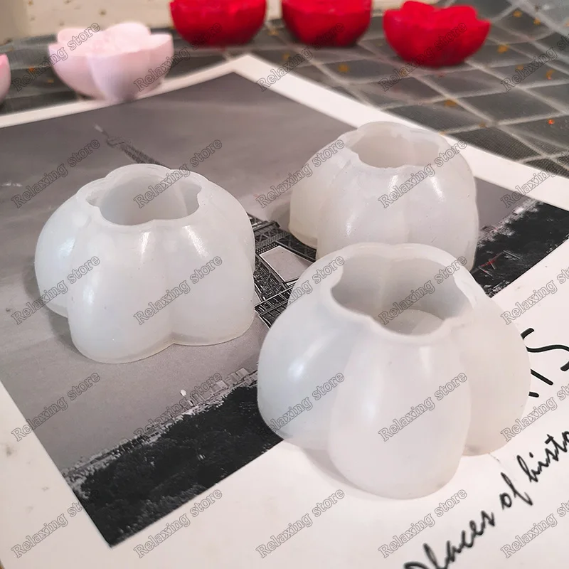 3D Сакура цветок торт силиконовая форма персик слива пластырь для ароматерапии