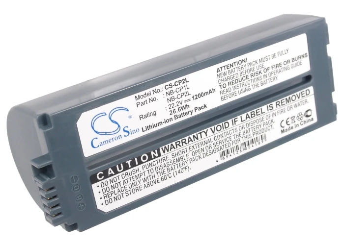 Аккумулятор Cameron Sino 1200mAh для CANON Selphy CP 500 100 200 220 300 330 400 510 520 600|Батареи MP3/MP4 плееров| |