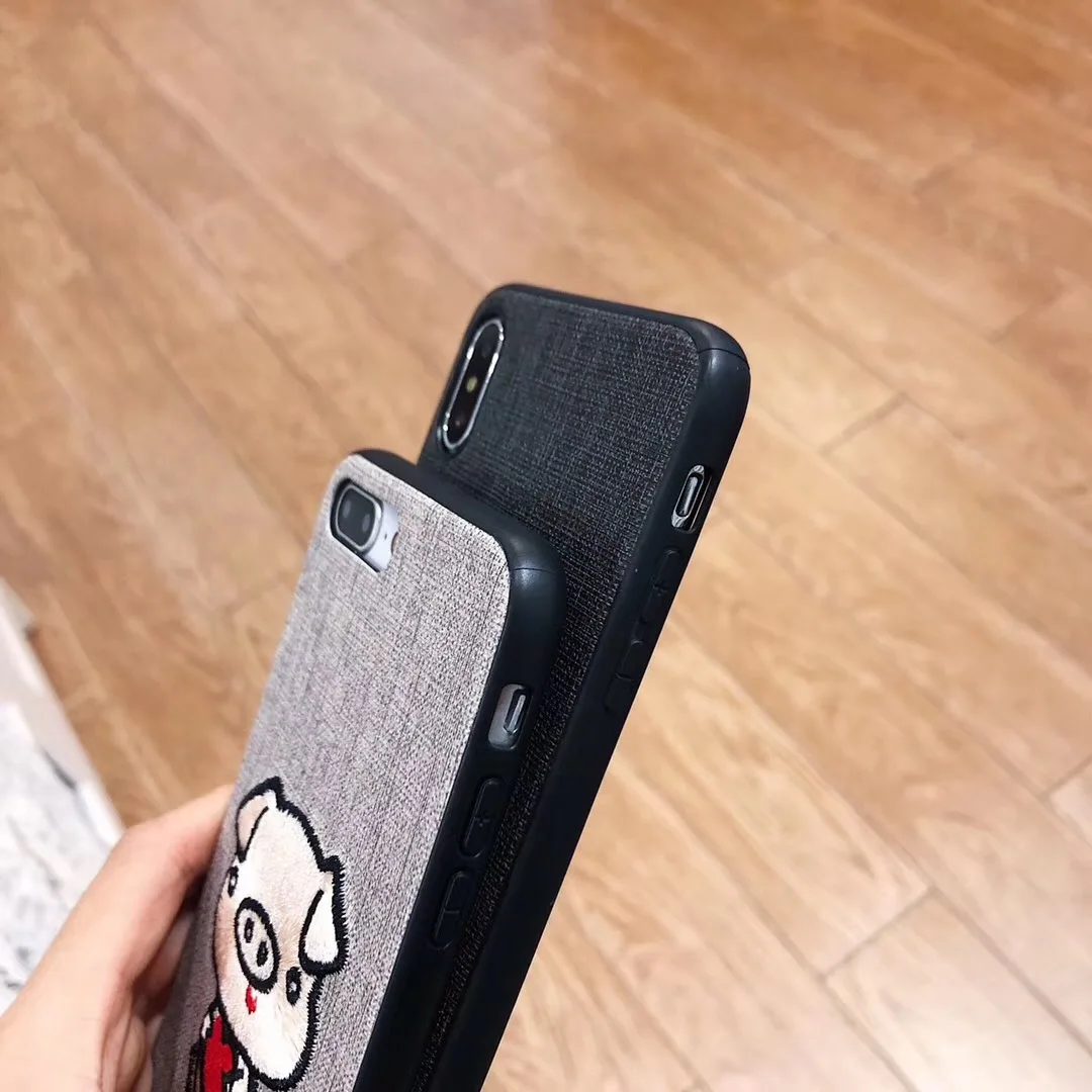 Чехол для iphone 6s в китайском стиле с вышивкой милый чехол 6 7 8 plus и x xr xs |