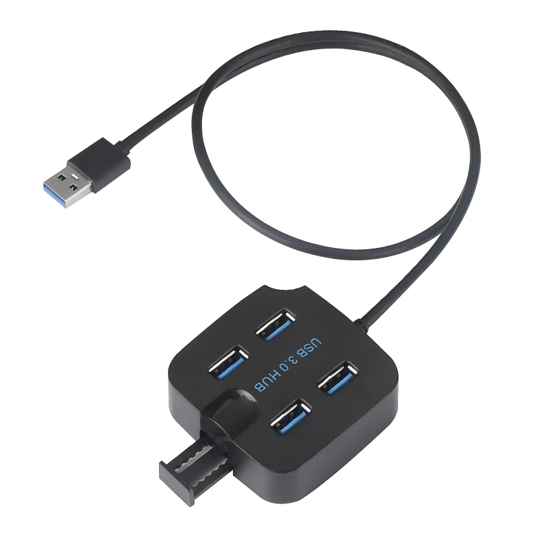 Высокоскоростной мини разветвитель с 4 портами USB 2 0 5 Гбит/с 3 0|USB-хабы| |