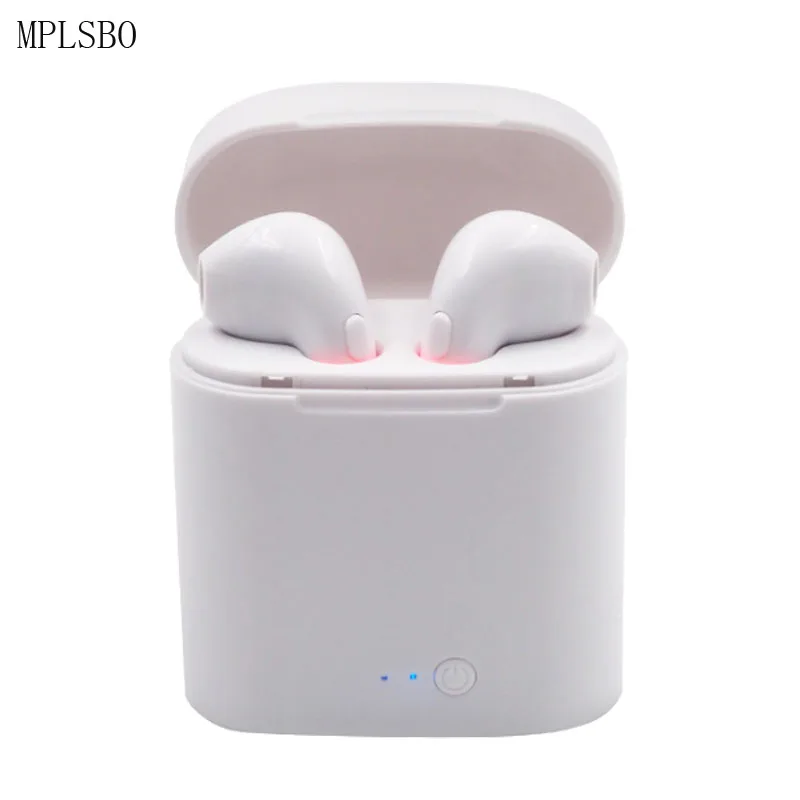 I7s Tws Bluetooth наушники, мини беспроводные наушники, спортивные наушники с громкой связью, беспроводная гарнитура с зарядным устройством для телефона xiaomi