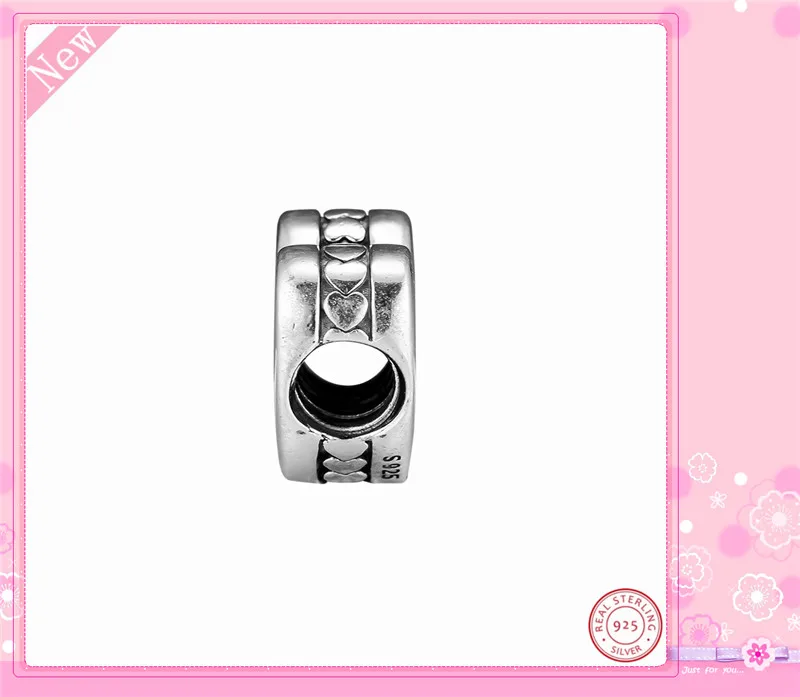 925 пробы Серебряное сердце Шарм DIY Fit PANDORA Подвески для женщин ювелирных изделий особенности Queens сердец& 'Royal Badness' FL855