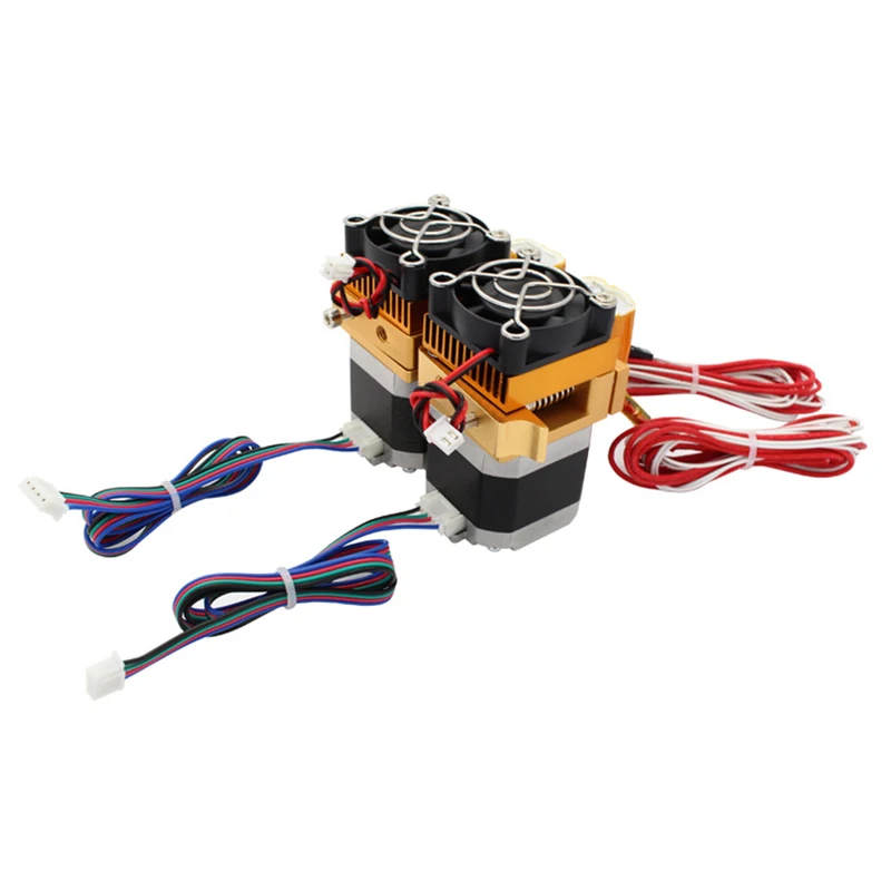 Новый обновленный производитель bot mental MK8 12V с двумя насадками 0 4 мм экструдер
