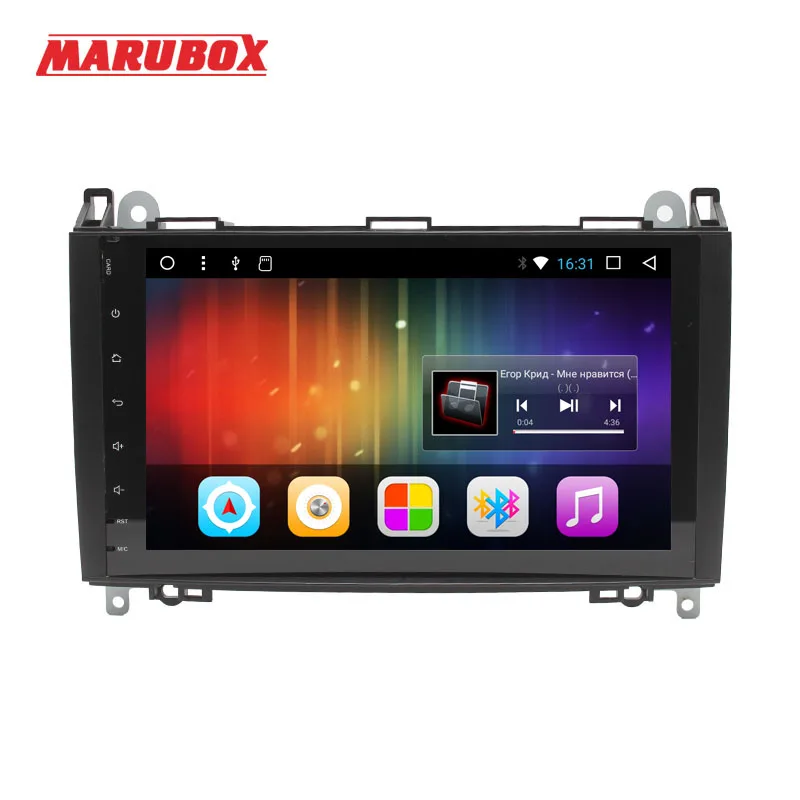 Головное устройство MARUBOX 1 Din Android 7 для Mercedes benz B200 IPS сенсорный экран GPS Navi Стерео