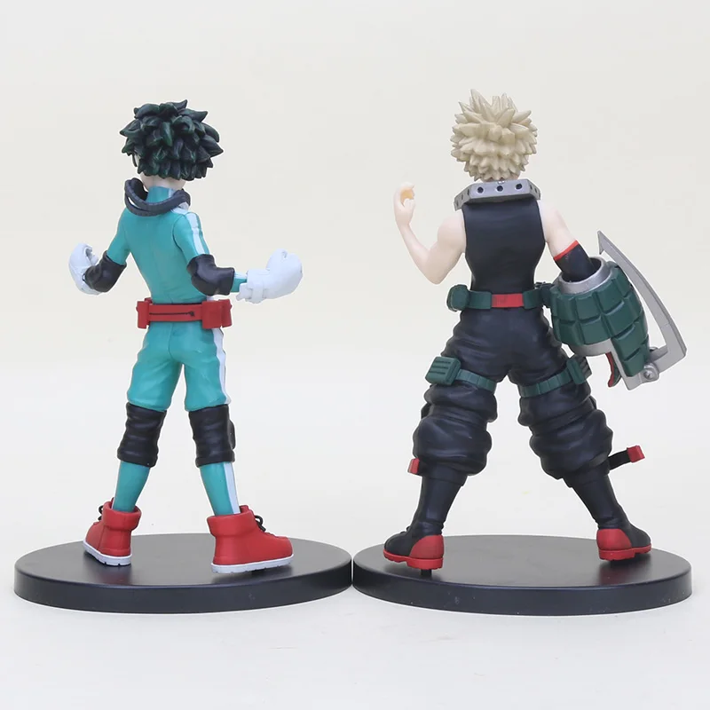 15 см аниме DXF мой герой Brinquedos Midoriya Izuku Bakugou Katsuki фигурку ПВХ Коллекционная модель