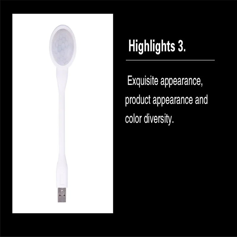 Ночные светильники умный датчик движения человеческого тела светодиодный Usb