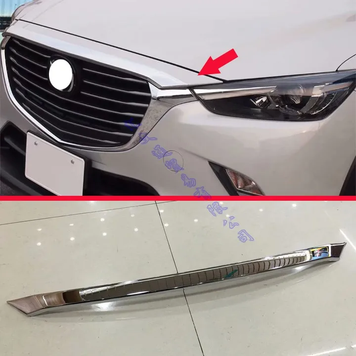 Абс хромированная Защитная панель капот решетка бампера v стиля сетка накладка