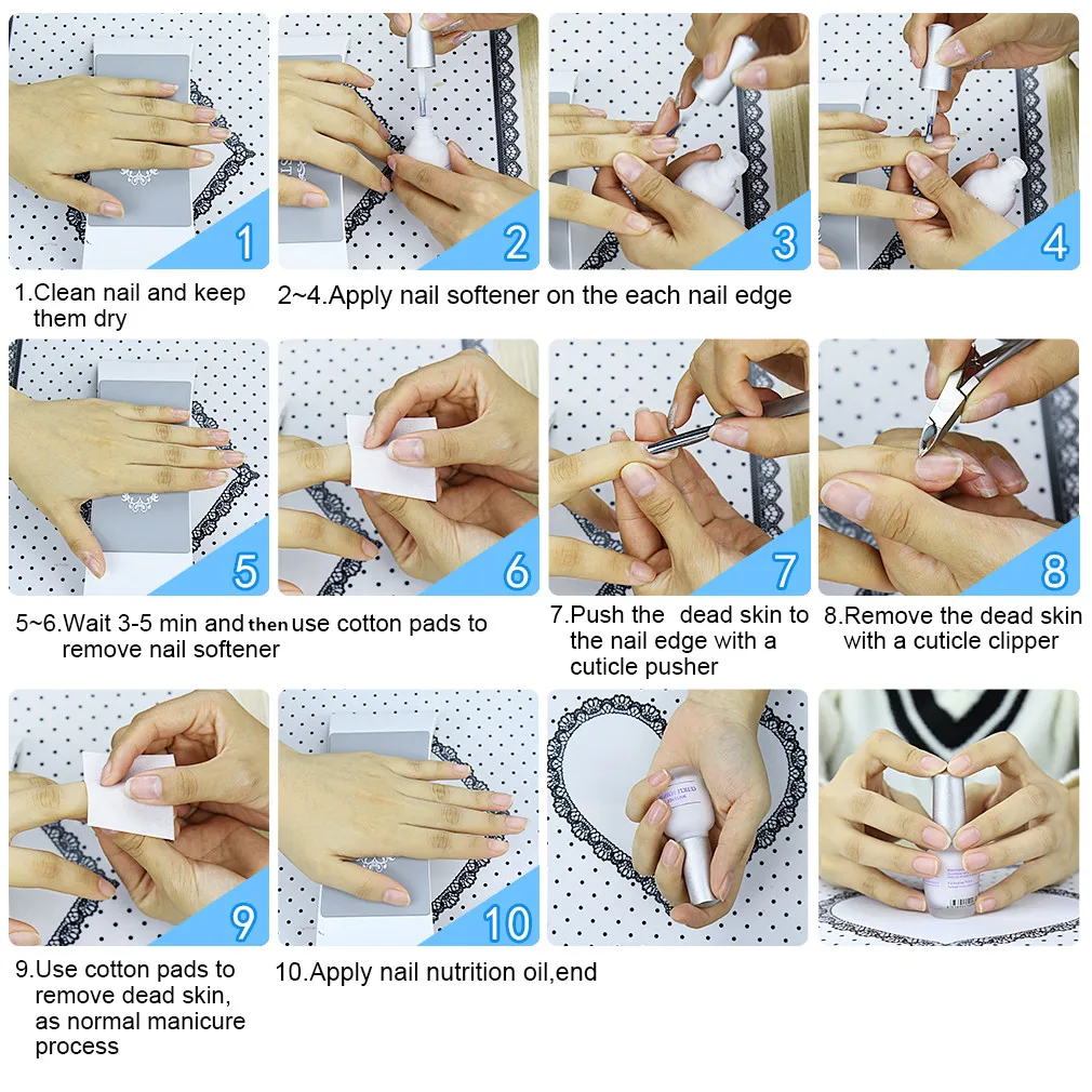 12 мл 1 шт. полировочное масло для ногтей УФ гель смягчитель удаления кутикулы