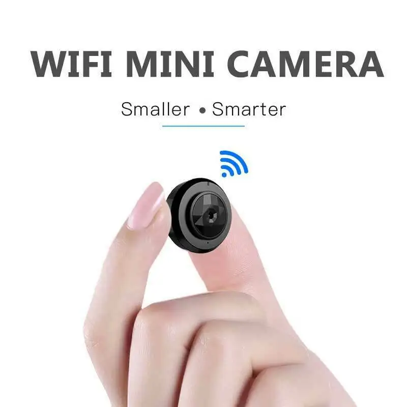 Камера ночного видения CAMSOY Mini HD 1080P беспроводная Wi-Fi IP инфракрасная камера