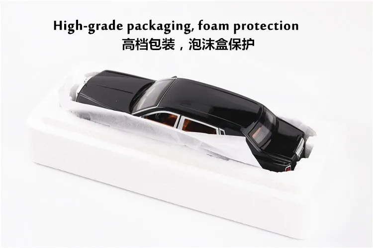 1/24 Diecasts& Toy Vehicles Rolls-Royce phantom модель автомобиля со звуком и светильник коллекция автомобиля игрушки для мальчика Детский подарок brinquedos