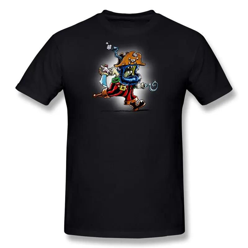Customize Short Sleeve T-Shirt Mens Steam powered pirate Cool Photos Men T-Shirts Best Sell | Футболки