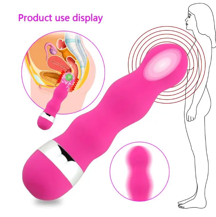 Небольшой фаллоимитатор вибратор интимный G-Spot Волшебная палочка анальный шарик