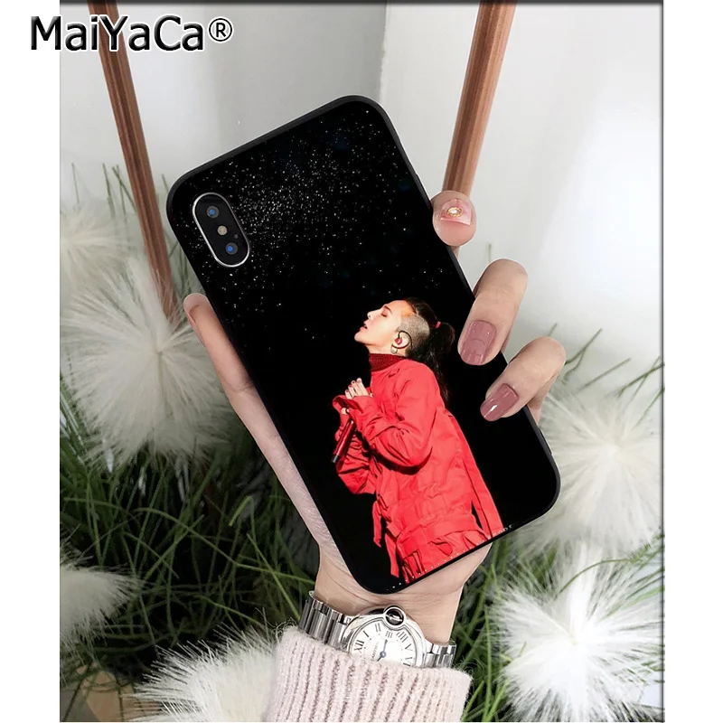 A8 MaiYaCa G Dragon GD peaceminusone ТПУ Мягкий силиконовый чехол для телефона чехол для Apple iPhone 8 7 6 6S Plus X XS MAX 5 5S SE XR - Цвет: A8
