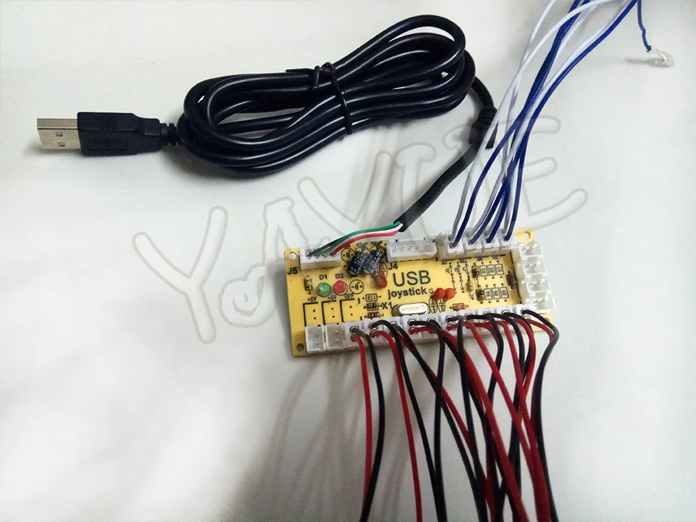 Классическая аркадная игра diy части для MAME USB Нулевая задержка USB энкодер 8 способ классический аркадный джойстик Классическая кнопка для игровых автоматов
