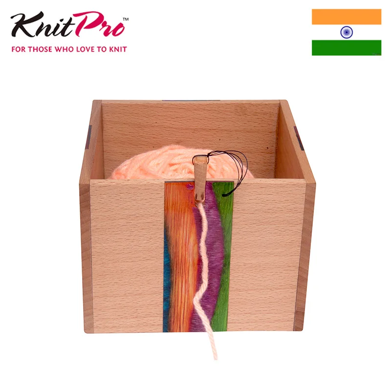 Деревянные миски и ящики для пряжи knitpro|box box|bowl woodbox wood |
