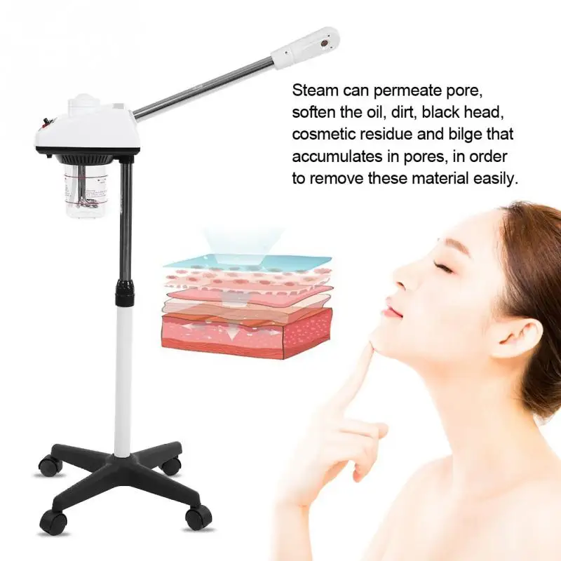 Многофункциональный отпариватель для лица озоновый домашний спа увлажняющий