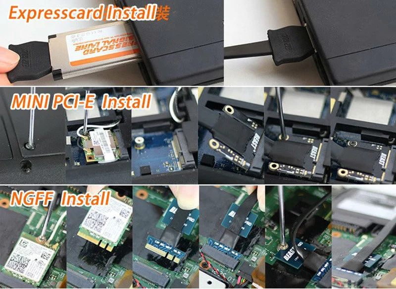 PCIe PCI-E EXP GDC внешняя док-станция для ноутбука/док-станция для ноутбука(версия интерфейса для экспресс-карты
