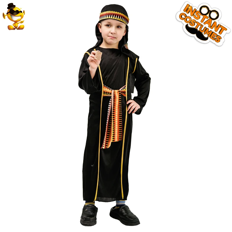 

Оригинальный костюм DSPLAY для мальчиков в арабском стиле, необычный костюм для косплея, костюм арабского принца для вечевечерние НКИ на Хэлло...