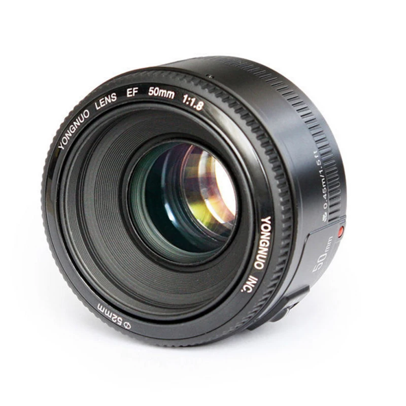 Yongnuo YN50mm F1.8 объектив AF/MF Стандартный Prime + Meike MK-C-AF4 электронный адаптер автофокуса