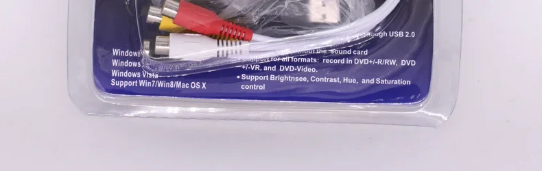 Карта видеозахвата USB2.0, Карта видеозахвата, карта сбора видео WIN8 WIN10