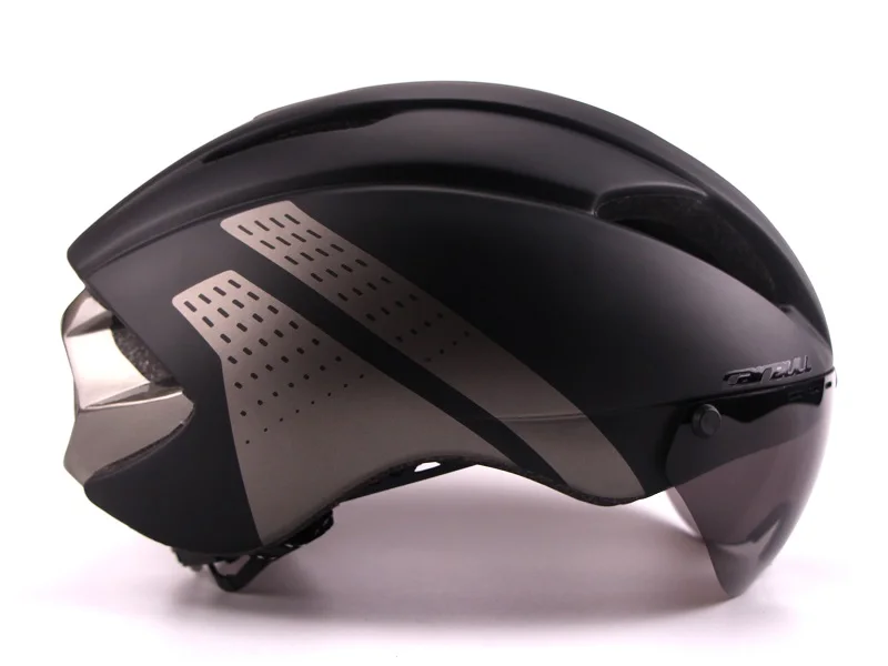 280g Aero ультра-светильник Goggle TT дорожный велосипедный шлем In-Mold гоночный велосипедный спортивный защитный шлем время-пробный велосипедный шлем