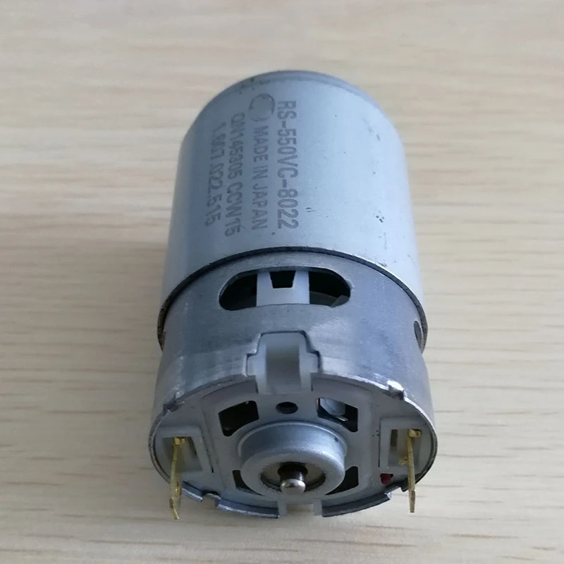 RS-550VD-8520 двигатель постоянного тока 12V Шестерни 14 зубьев для METABO 12V BS18139310 обслуживание электрическая дрель