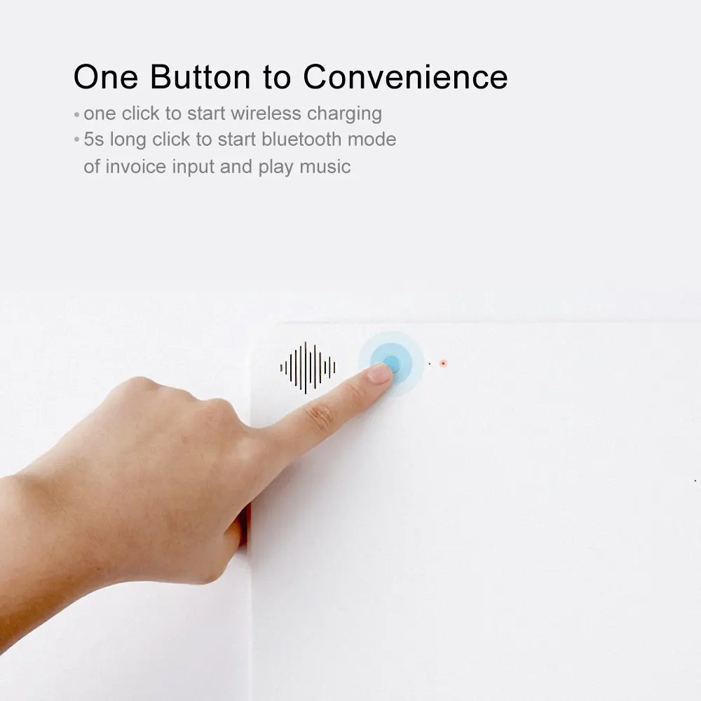 Креативный 4 в 1 Bluetooth динамик беспроводной зарядный коврик для мыши Qi мобильный телефон зарядное устройство 3000 мАч Мощность для геймера дома и офиса