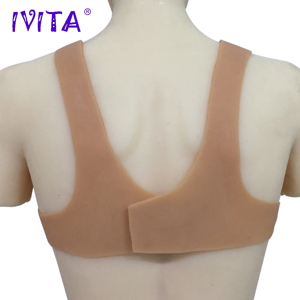 Силиконовые формы для груди IVITA 2000 г искусственные шимбейт Женская Трансвестит