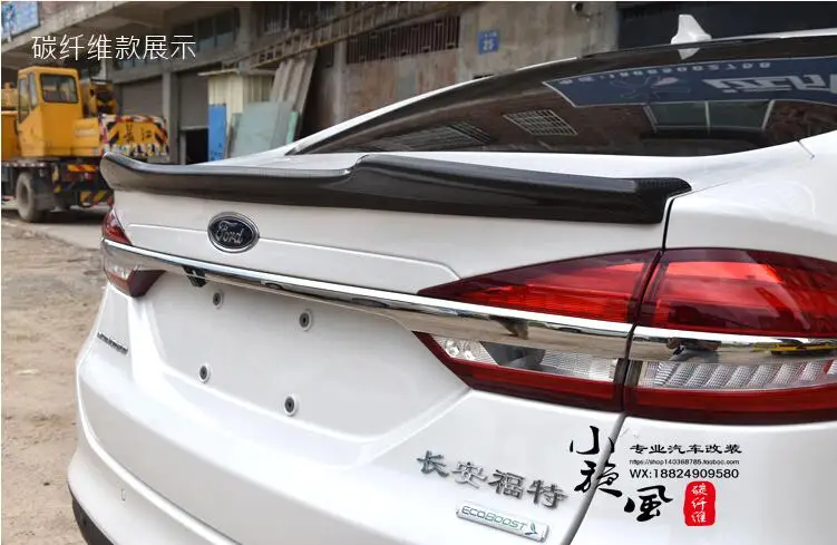 Автомобильный спойлер для заднего крыла из углеродного волокна Ford Mondeo / Fusion 2013 2014