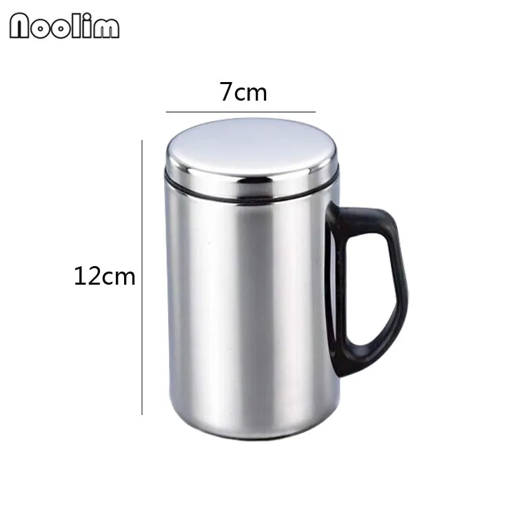 High Quality 300ml/500ml Stainless Steel Travel Mugs Coffee TeaDouble Layers Thermocup | Дом и сад