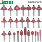 Фреза по дереву с хвостовиком 6 мм, 1 шт.