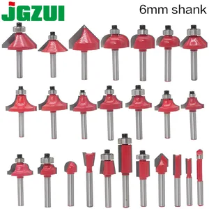 Фреза по дереву с хвостовиком 6 мм, 1 шт.